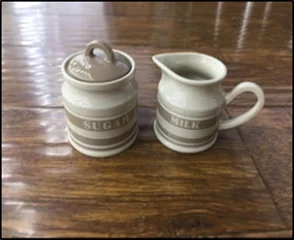 Набор ёмкостей для сахара и молока 270мл 7935-170G0187