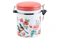 Банка керам круг 600 мл c клипсой Jardin d′Eden ТМ Appetite ZFC039-2