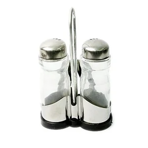 Солонка + перечница на подставке 16170-4