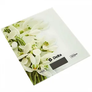 DELTA Весы электронные настольные 5 кг KCE-66 Подснежники