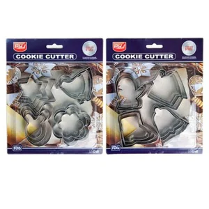 Формы Cookie Cutter для печенья 12 шт LG-KY-YR1805-1