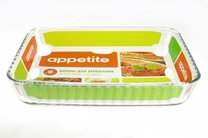 Форма стекл прям 30x23x6см/2,6л ТМ Appetite