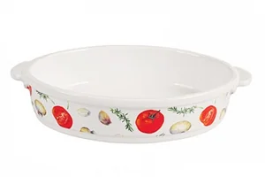 Форма кер ТМ Едим Дома овал Прованс 31х25х6см