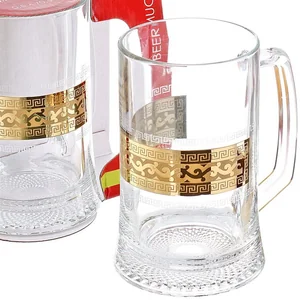 ГУСЬ ХРУСТАЛЬНЫЙ Кружка для пива 500 мл. Версаче (EAV08-1008)