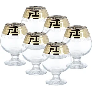 ГУСЬ ХРУСТАЛЬНЫЙ Набор бокалов для бренди Греческий узор 400 мл. (EAV03-188)