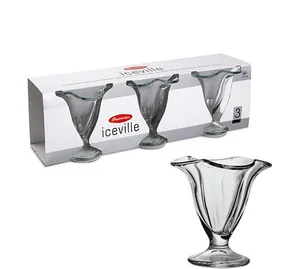 PASABAHCE Набор креманок 3шт. Ice Ville 51078