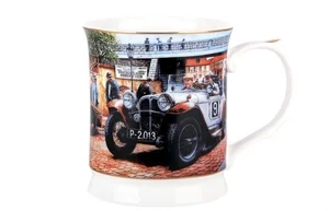 КОРАЛЛ Кружка 400 мл. Ретро гонки 1 B011-A05142