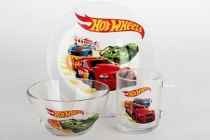 КОРАЛЛ Набор посуды д/завтрака 3 пр. Хот Вилс PP-3HW