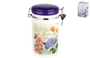 КОРАЛЛ Емкость для сыпучих продуктов 1000мл.Флер ZFC037-26