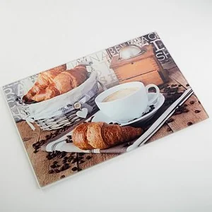 ALPENKOK Доска разделочная 20х30 см Французский завтрак AK 9005