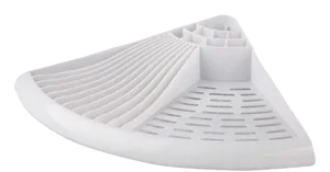 АЛЬТЕРНАТИВА Сушилка для посуды М 6717 белый мрамор