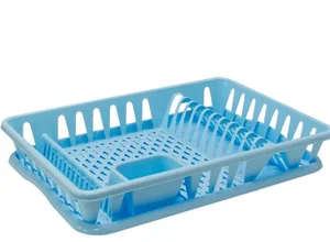 М-ПЛАСТИКА Сушилка для посуды М 1169 голубой