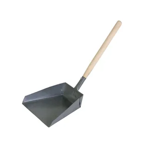 АГРОИНСТРУМЕНТ Совок хозяйственный металл с деревянной ручкой (порошковое покрытие)
