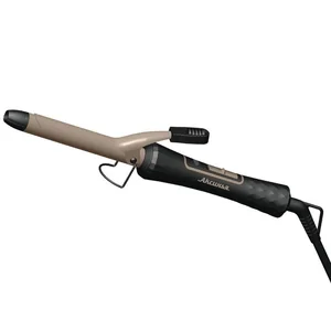 АКСИНЬЯ Щипцы для завивки волос КС 804 черные с золотым