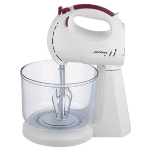 АКСИНЬЯ Миксер 300W КС 405 Н белый с фиолетовым