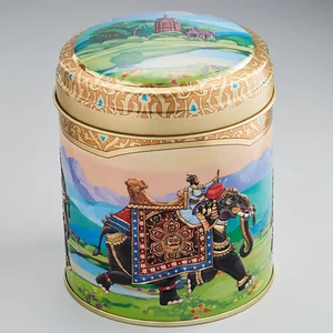 DELTA Банка жестяная 0,8 л.Индийский слон 2 Ц99h110v080-01573