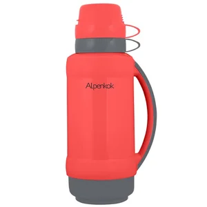 ALPENKOK Термос 1.8 л AK 18023 S коралловый с серым