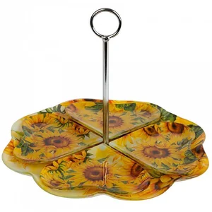 DELTA Менажница Подсолнухи 000402-ST