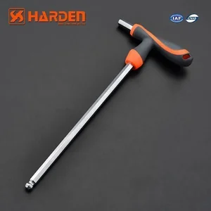 HARDEN Профессиональный T-образный шестигранный ключ с плавающей головкой 10х200мм 540708