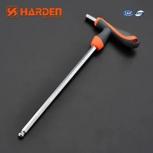 HARDEN Профессиональный T-образный шестигранный ключ с плавающей головкой 6х150мм 540706