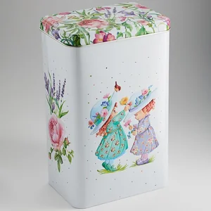 DELTA Банка жестяная Прованс Весна 2,7 л П135*95h215v270-01469