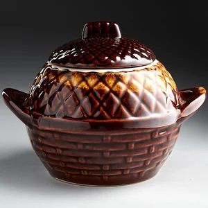 DELTA Горшочек для запекания АНАНАС 0,5л. БДИ 9827