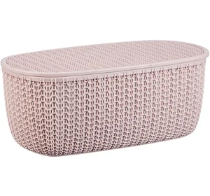 М-ПЛАСТИКА Хлебница М 1187 чайная роза