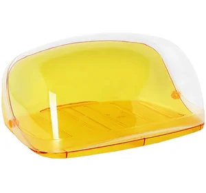 М-ПЛАСТИКА Хлебница Кристалл М 1185 желтый