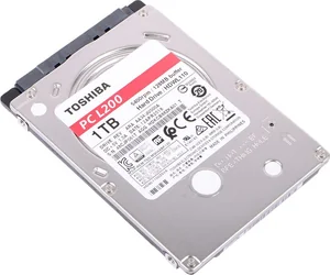 TOSHIBA Жесткий диск SATA-III 1Tb HDWL110UZSVA L200 Slim (5400rpm) 128Mb 2.5
