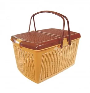 АЛЬТЕРНАТИВА Корзина для пикника М 1539 коричневый