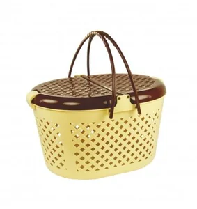 АЛЬТЕРНАТИВА Корзина для пикника М 1132 бежевый