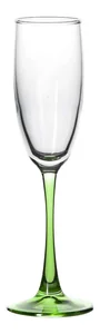 PASABAHCE Бокал ЭНЖОЙ ГРИН 175 мл (ножка зеленая) 44688SLBD8
