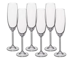 BOHEMIA Набор бокалов для шампанского Colibri/Gastro 220мл. 6шт. 91L/4S032/T/00000/220-661