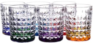 BOHEMIA Набор стаканов для виски Diamond 230мл.6шт. 7K8/99999/9/72R93/251-669