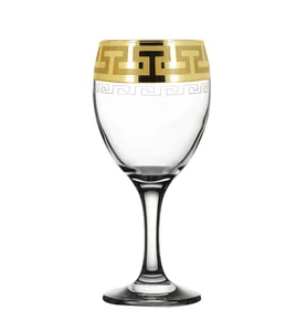 ГУСЬ ХРУСТАЛЬНЫЙ Набор бокалов для вина 6пр. Греческий узор EAV03-272/S/Z/6