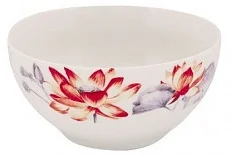 Салатник фарф 650мл Lotus TM Rainbow