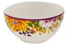 Салатник фарф 650мл Yellow Flowers TM Rainbow