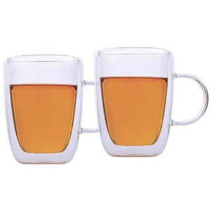 Backman Кружка 400мл. 2шт. стекло BM-0314