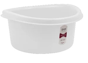 Таз круглый 12 л Ориджинал Vogue SV3939БЛ белый