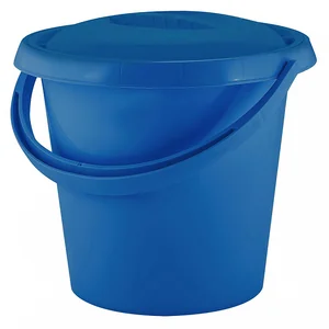 Ведро Rock-n-Roll 12 л с крышкой SC1106 10 014 индиго