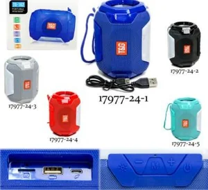 Колонка портативная с Bluetooth и USB + радио 17977-24