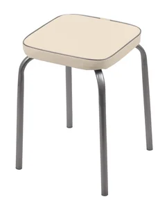 НИКА Табурет Фабрик 3 ТФ03/СК слоновая кость