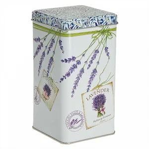 DELTA Банка жестяная Лаванда 1 1,2 л П87*87h165v120-01476