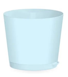 Горшок для цветов Easy Grow 120 мм с прикорневым поливом 0,75 л ING47012НБ небесный