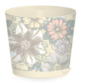 Горшок для цветов Easy Grow 120 мм с прикорневым поливом 0,75 л ING47012ЦД цветочный дом