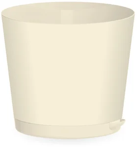Горшок для цветов Easy Grow 200 мм с прикорневым поливом 4 л ING47020СЛВ сливочный