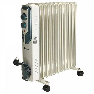 DELTA Обогреватель масляный D08-11 2500 Вт, 11 секций (брак гнутая секция)