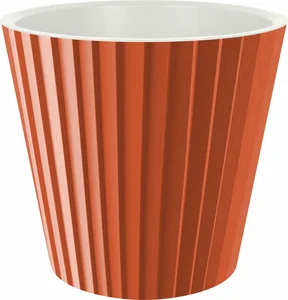 Горшок для цветов InGreen Sand 280 мм 10,5 л c дренажной вставкой итальянский терракот