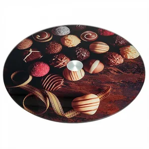 ALPENKOK Блюдо 32 см вращающееся для сервировки AK-9522 Трюфели