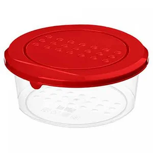 DELTA Контейнер для продуктов Asti круглый 0,5 л (красный) 221100506/03